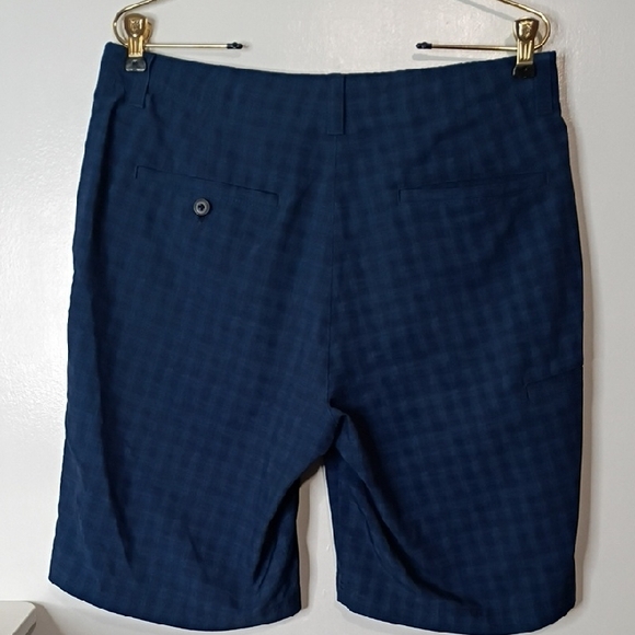 PGA Tour Men's Blue Patterned Shorts - Picture 8 of 12